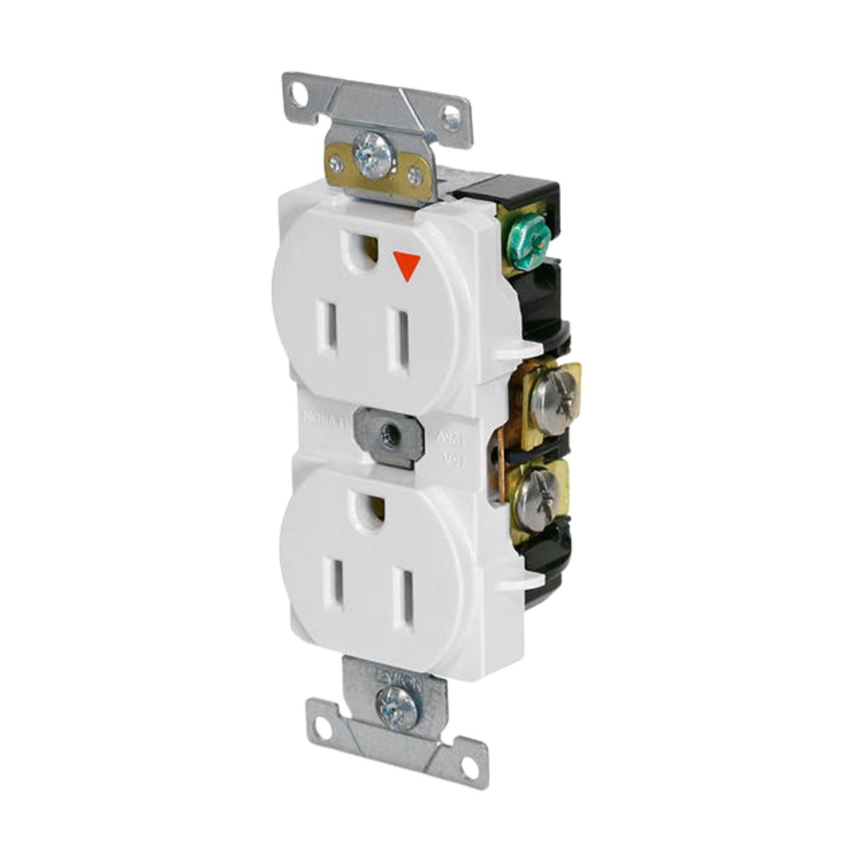 LEVITON - TOMACORRIENTE TIERRA AISLADA LEVITON 5262-IG 15A 125V BLANCO
