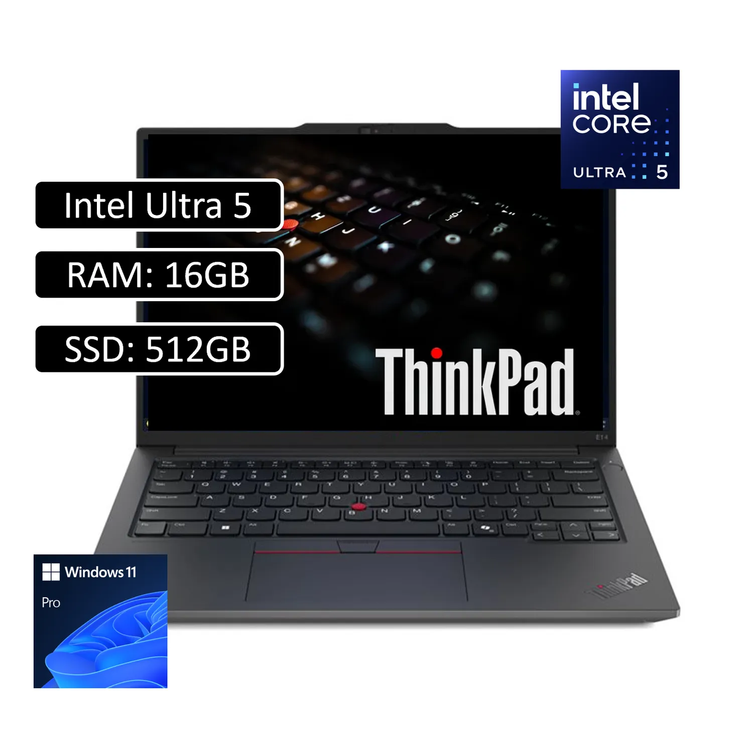 PORTATIL LENOVO ThinkPad E14 Gen 6 Intel Core Ultra 5 125 /SSD