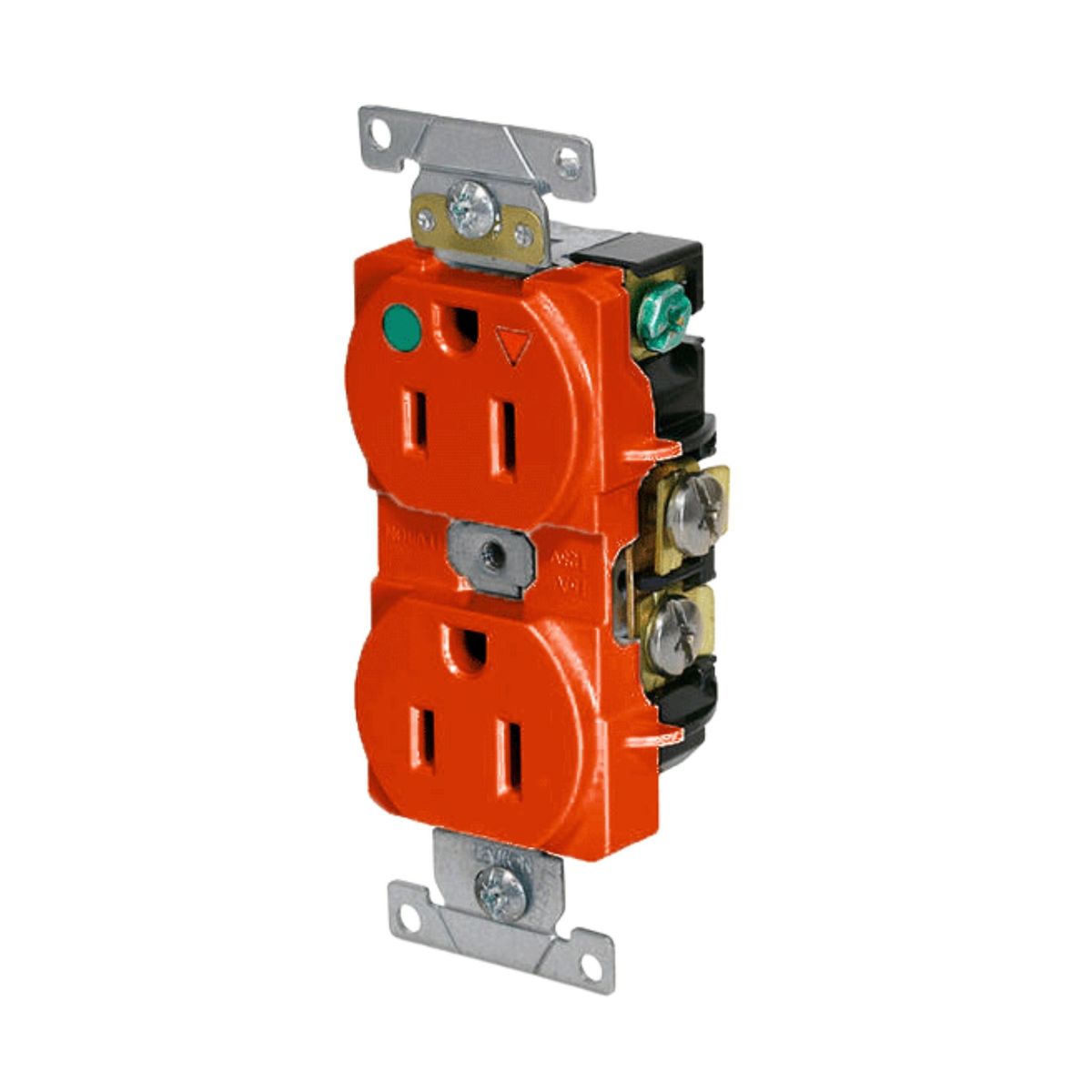 LEVITON - Toma Grado hospital Tierra Aislada Leviton 8300-OIG 20A 125V