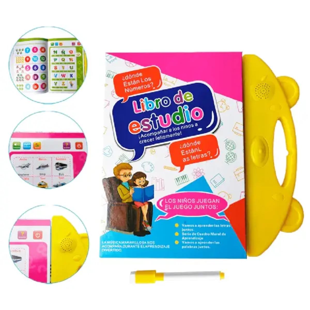 GENERICO - Libro Educativo Sensorial Didáctico