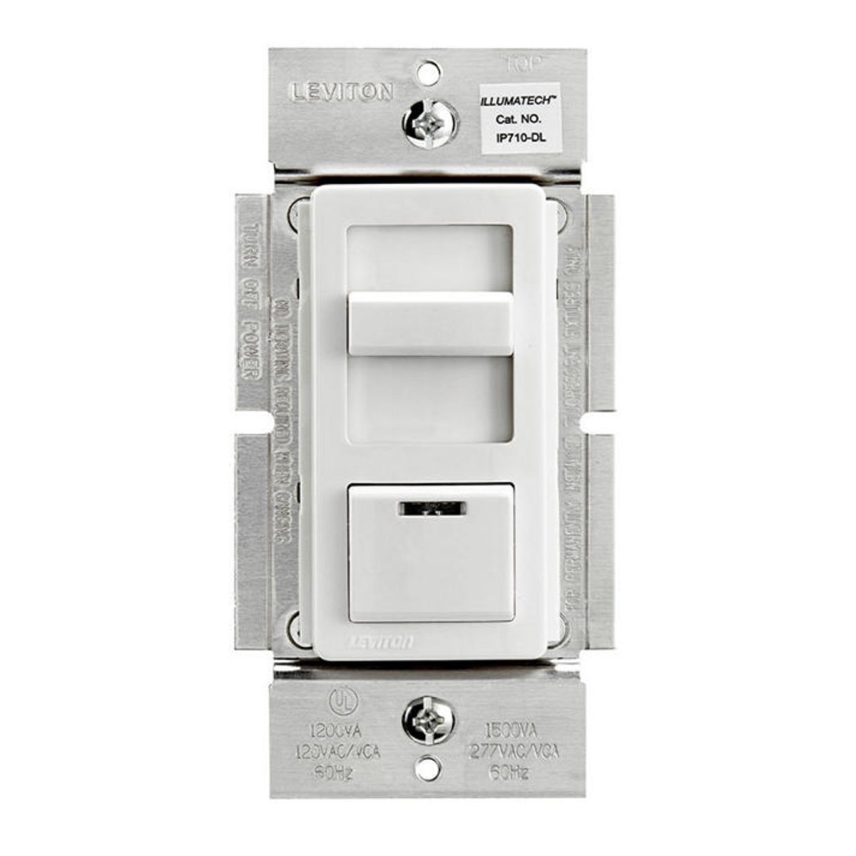 LEVITON - Dimmer Leviton IP710-DLZ atenuación 0-10V LED o Fluorescente