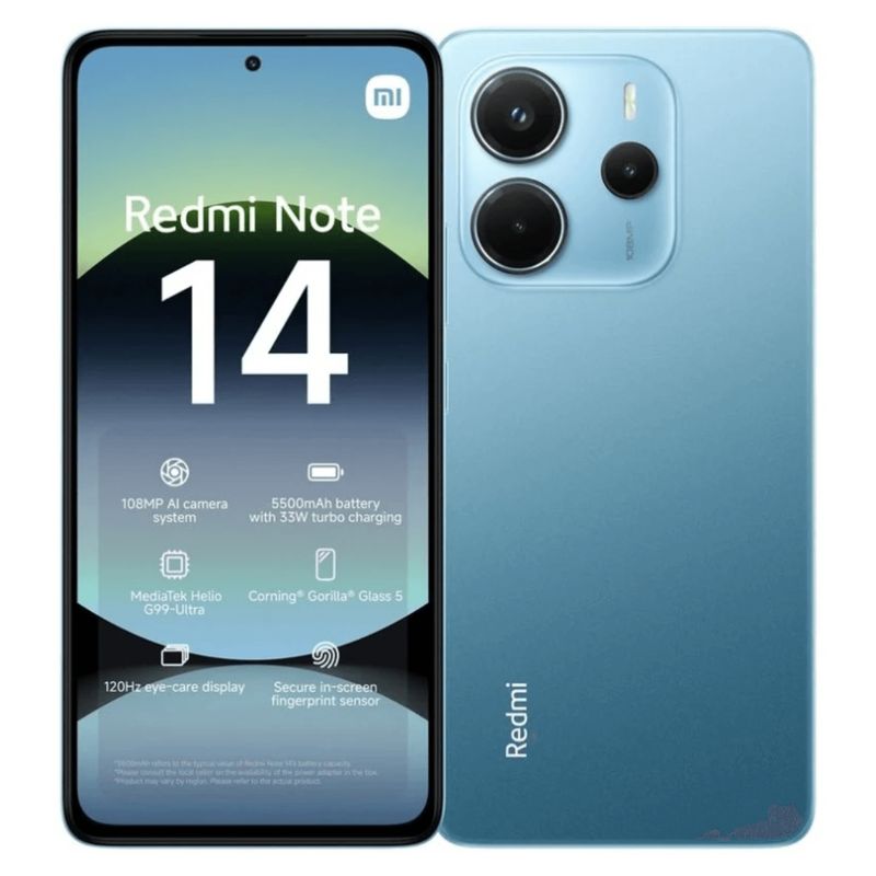 XIAOMI - Celular Xiaomi Redmi Note 14 256 Gb / 8 Ram Azul Oceano
