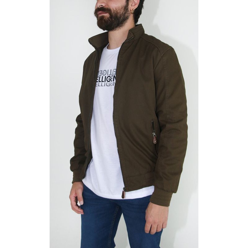 L Y H - Chaqueta Para Hombre Café Marca L&H