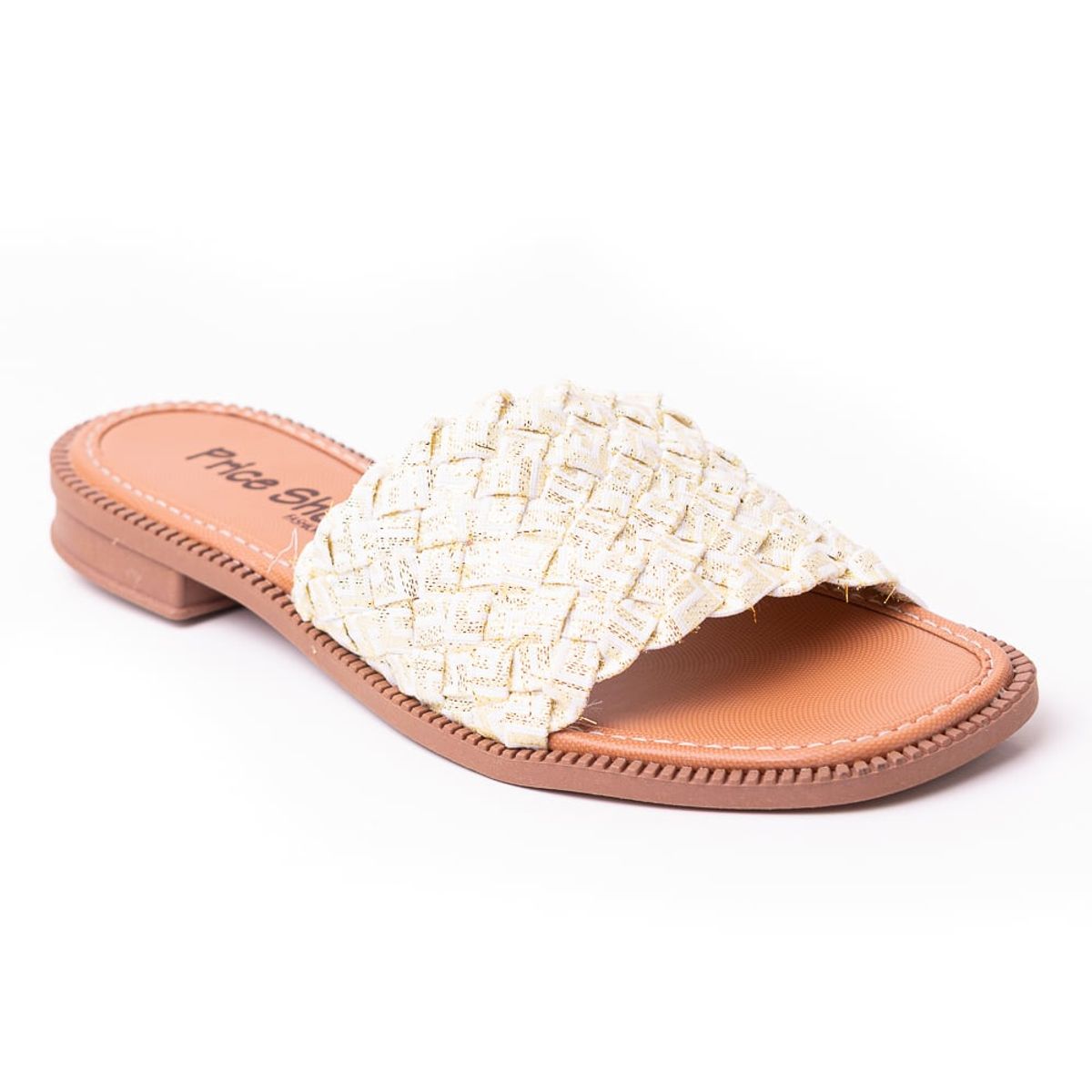 PRICE SHOES - Price Shoes Sandalia Plana Mujer 692T102CHAMPANA