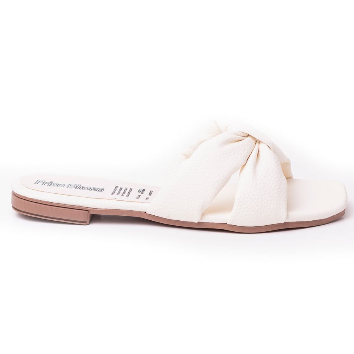 PRICE SHOES - Price Shoes Sandalia Plana para Mujer 462JC010TALCO