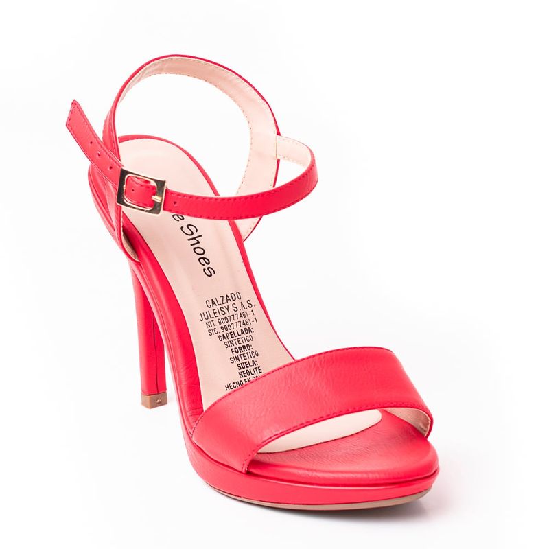 PRICE SHOES - Priceshoes tacon ejecutivo mujer 5428974ROJO