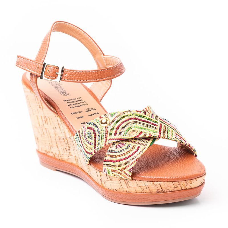 PRICE SHOES - Price shoes Plataformas para dama 462JC008MIEL