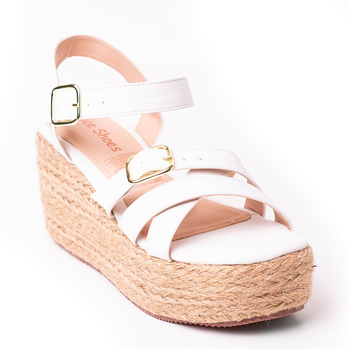 PRICE SHOES - Priceshoes Plataformas Para Mujer 9521201BLANCO