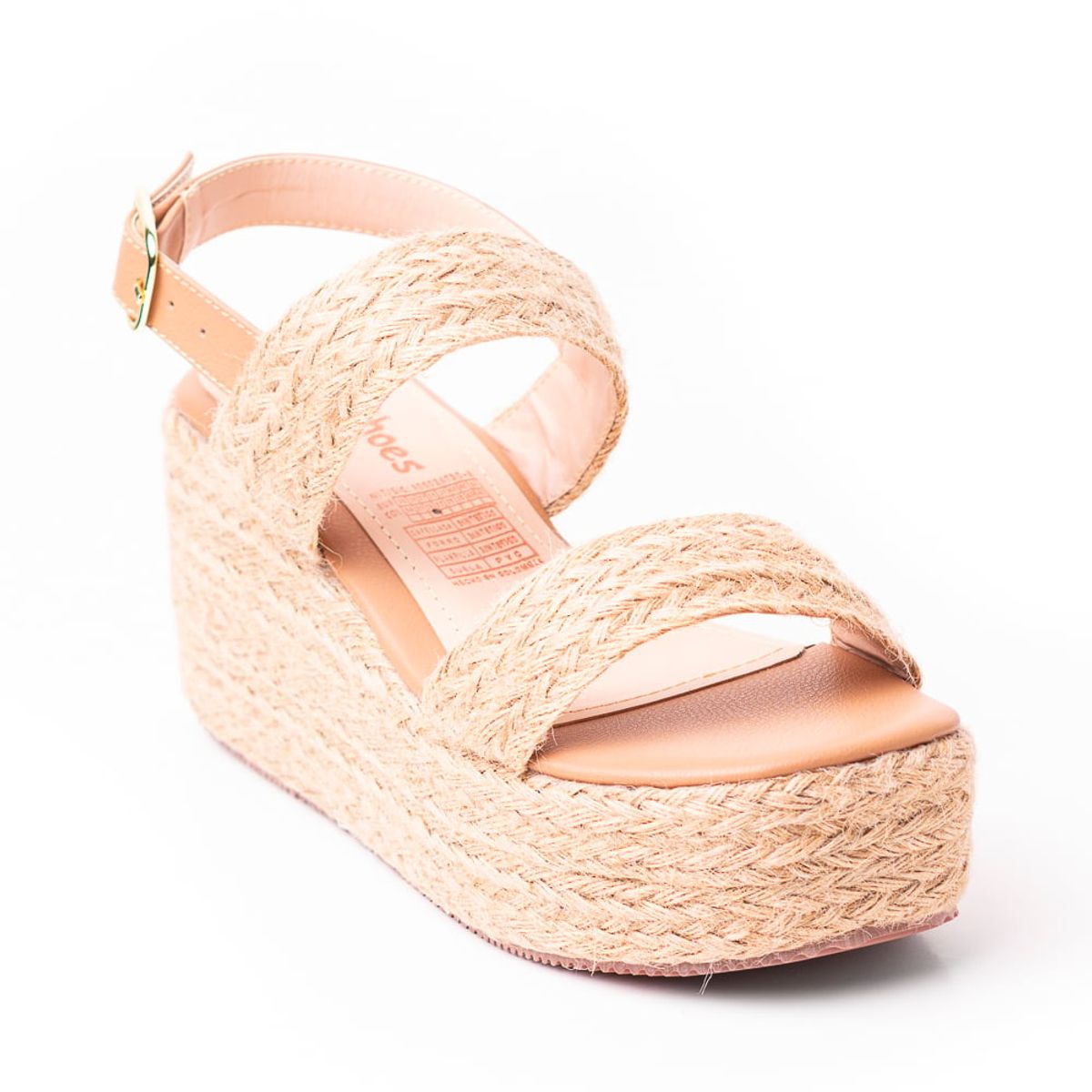 PRICE SHOES - Priceshoes Plataformas en yute Para Mujer 9521179AMARETTO