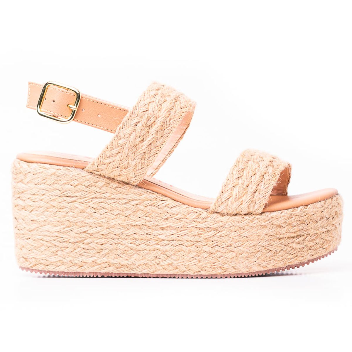 PRICE SHOES - Priceshoes Plataformas en yute Para Mujer 9521179AMARETTO