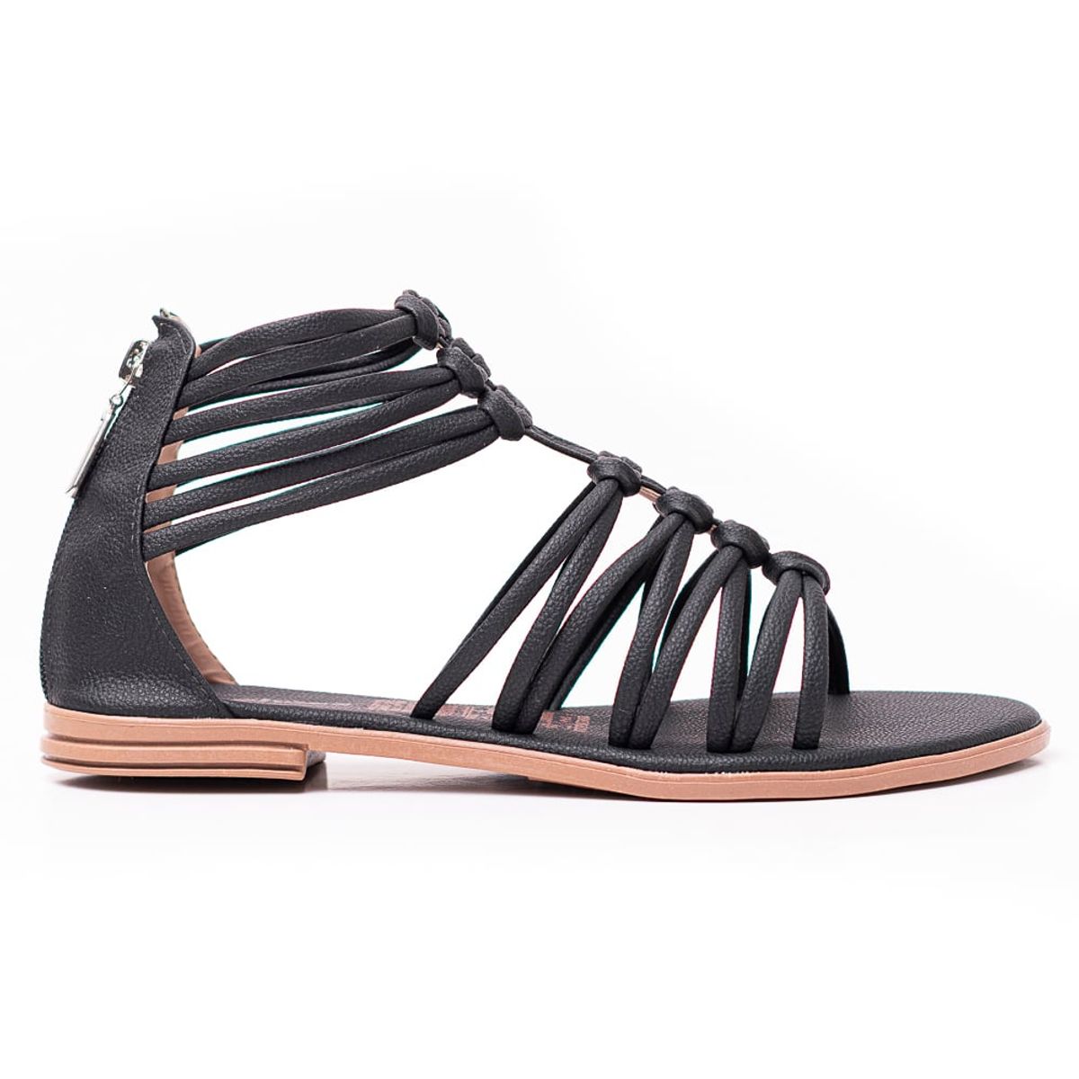 PRICE SHOES - Price shoes Sandalias Planas para dama 302E208SNEGRO