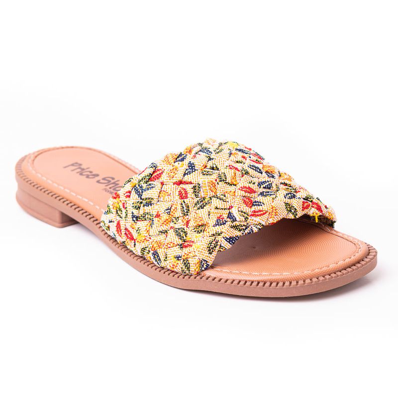PRICE SHOES - Price Shoes Sandalia Plana Mujer 692T102MULTICOLOR