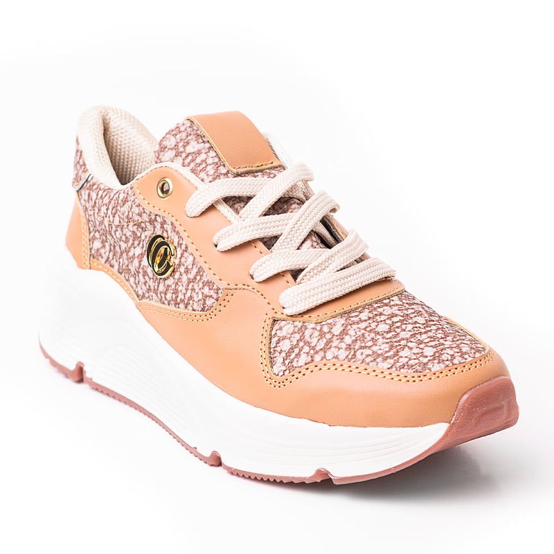 PRICE SHOES - Price Shoes Tenis Moda para Mujer 962DN36CAMEL