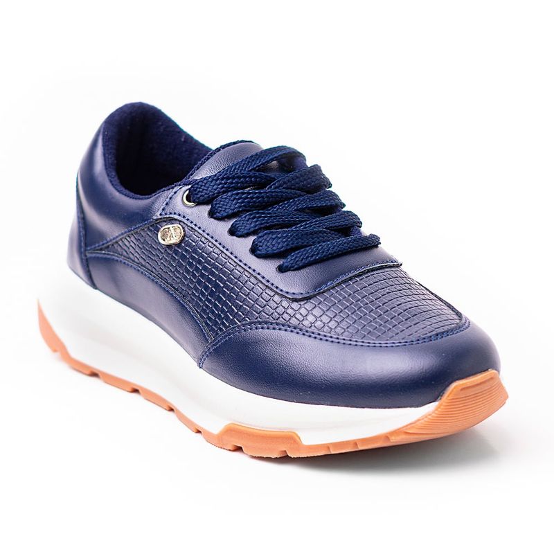 PRICE SHOES - Price Shoes Tenis Moda para Mujer 282M-517AZUL