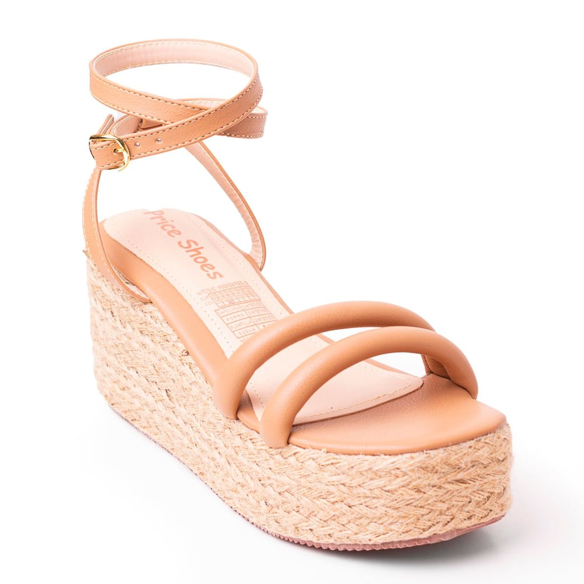 PRICE SHOES - Priceshoes Plataformas en yute Para Mujer 9521181AMARETTO