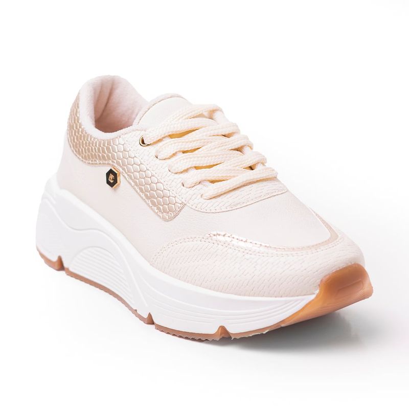 PRICE SHOES - Price Shoes Tenis Moda para Mujer 282M484TALCO