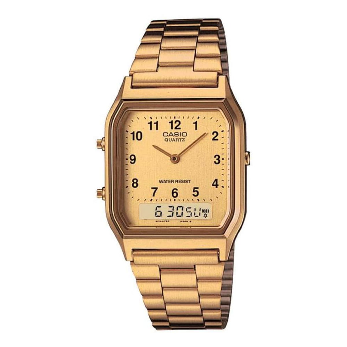 CASIO - Reloj Casio Modelo AQ-230GA-9B Diseño Clásico