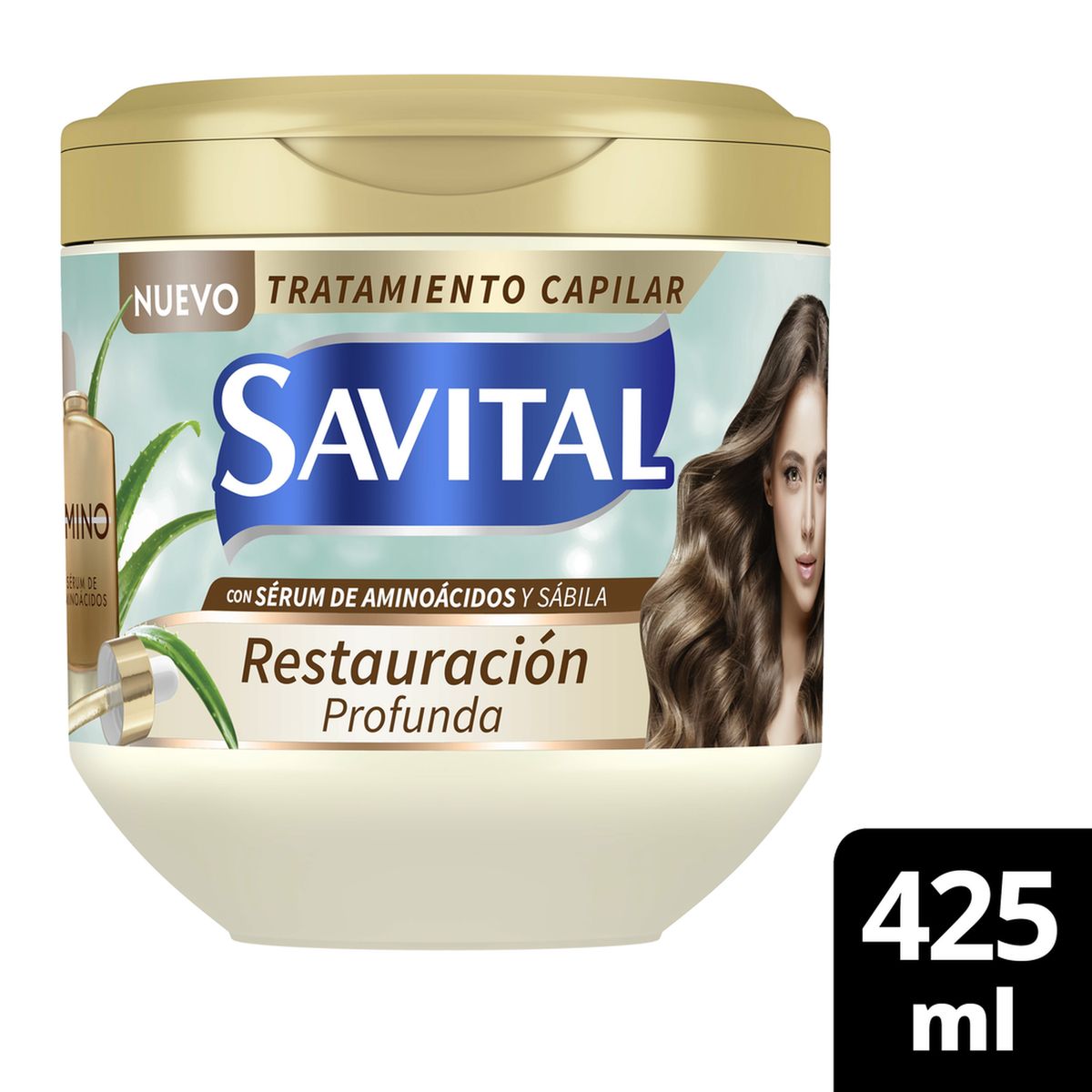 SAVITAL - Kit 4 Piezas de Restauracion Capilar Savital con Aminoacidos
