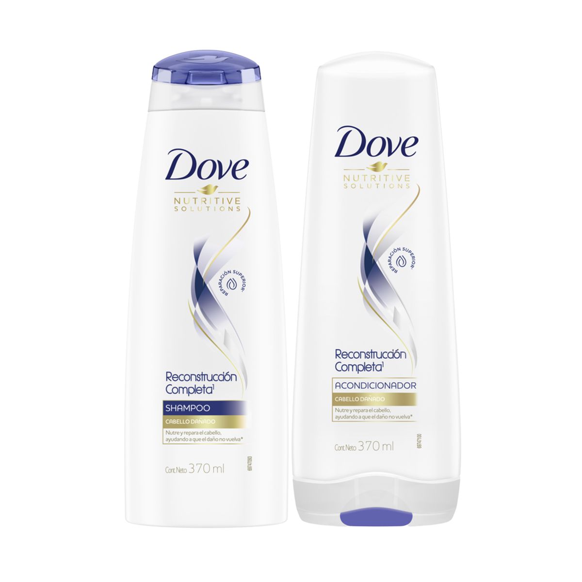 DOVE - Oferta Shampoo + Acondicionador Reconstrucción Capilar Dove