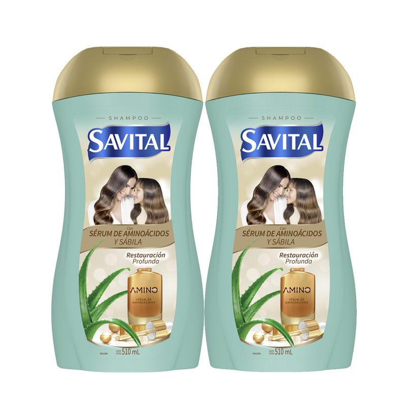 SAVITAL - Oferta Shampoo Restauracion Capilar Savital con Aminoacidos