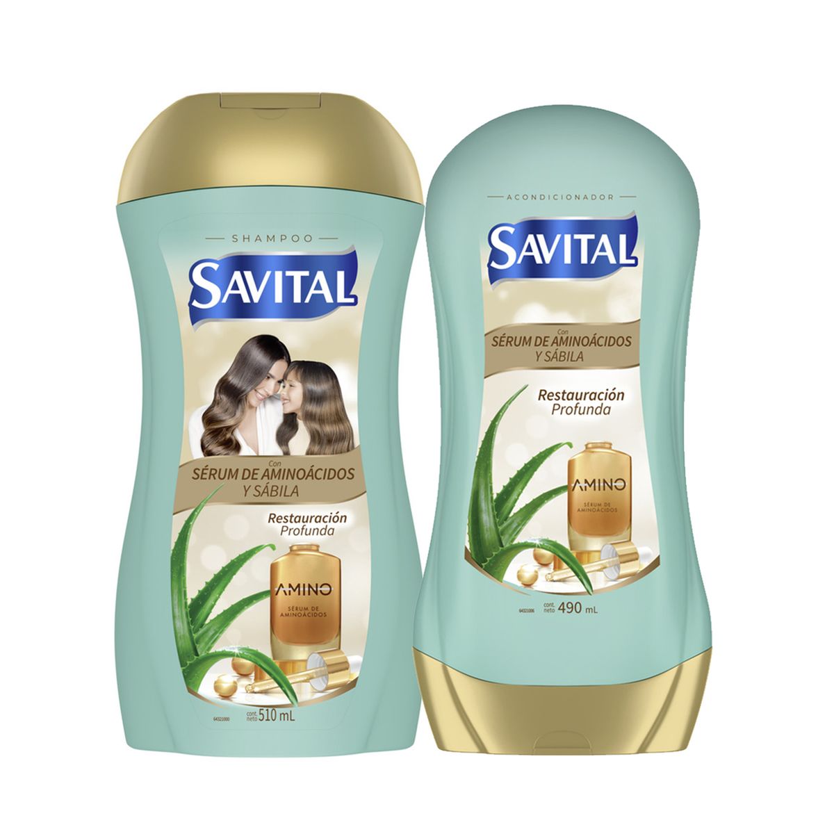 SAVITAL - Oferta Shampoo + Acondicionador Savital con Aminoacidos