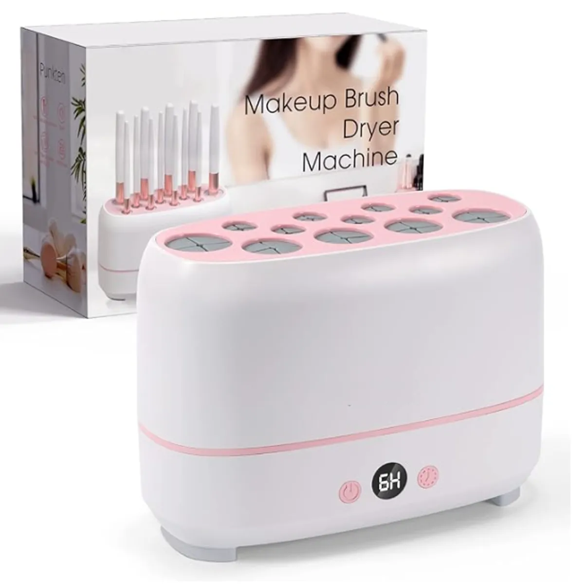 GENERICO - Secador Limpiador De Brochas Maquillaje