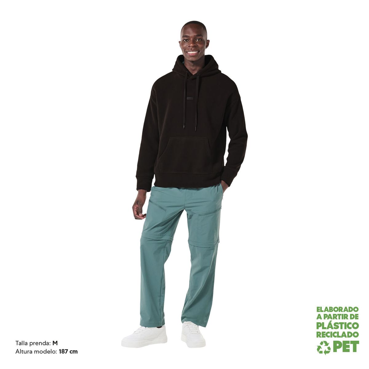 TOTTO - Buzo Hoodie Para Hombre Con Capota Terreo Lione Totto