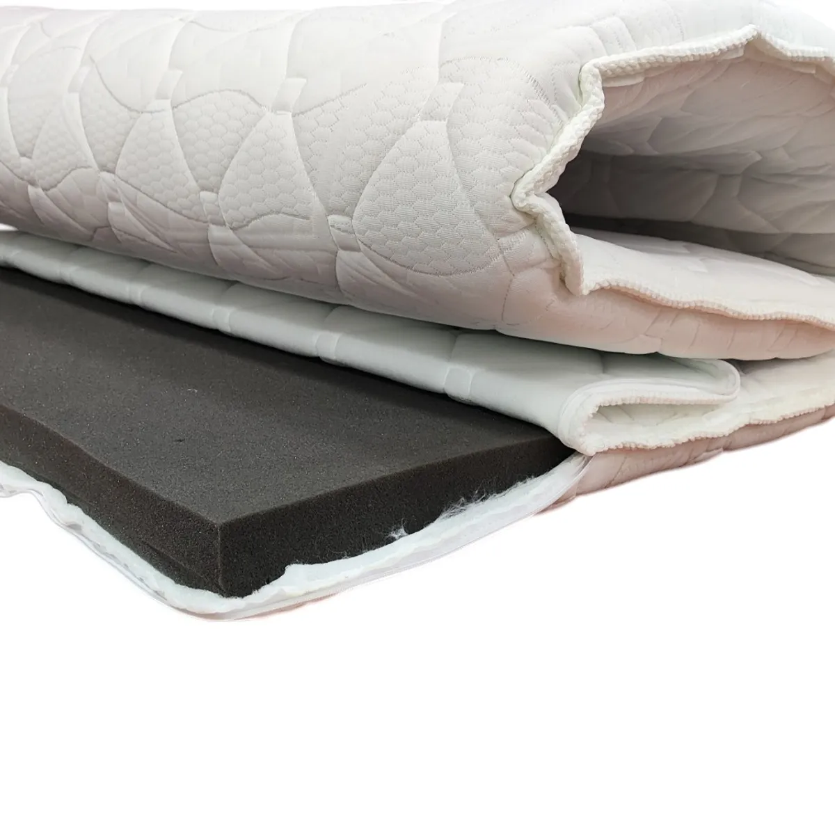 GENERICO - Sobre Colchón Topper Suavizante En espuma penta cama doble 140x190x5.
