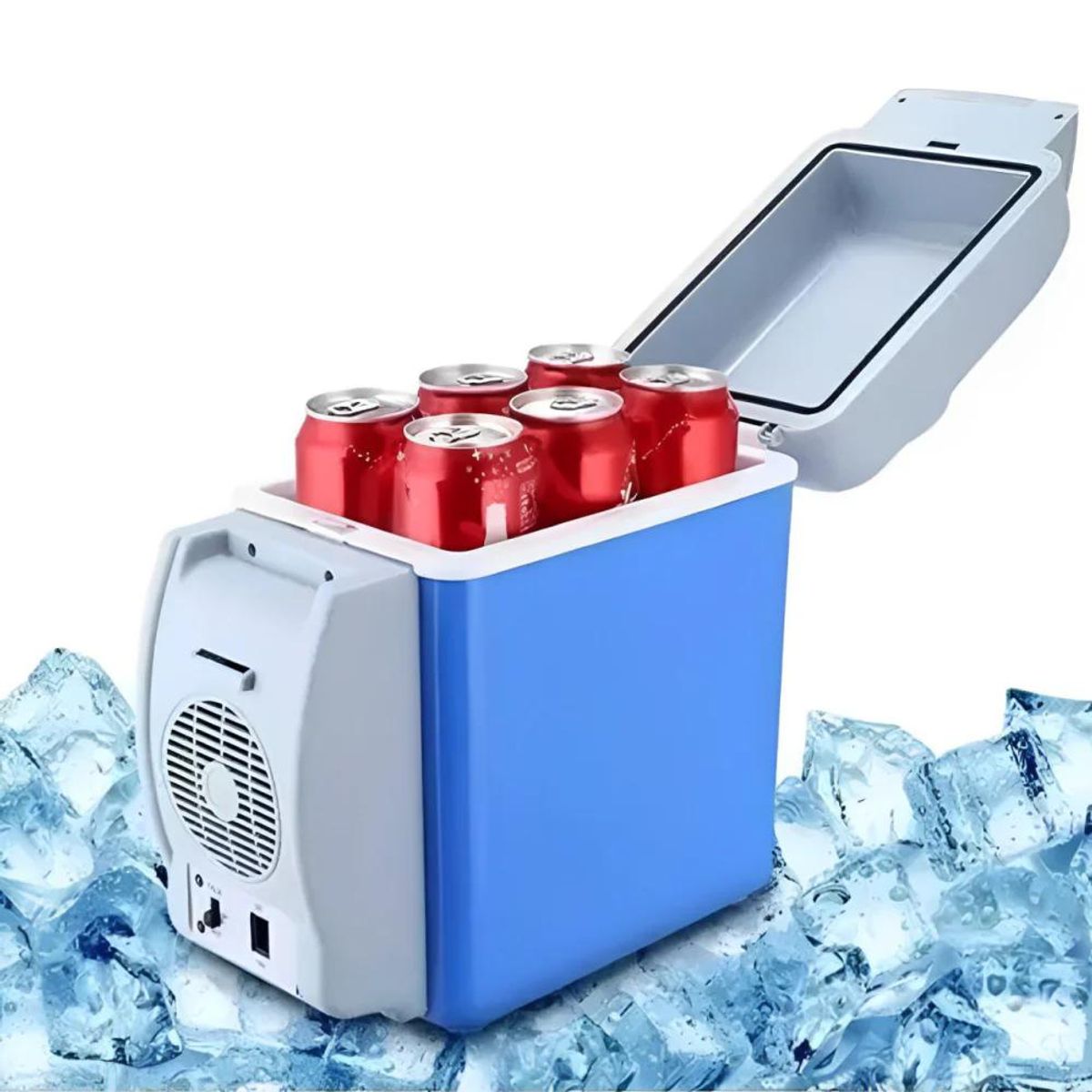 GENERICO - Mini Nevera Portátil Para Carro 7.5 Litros Calienta Y Enfría