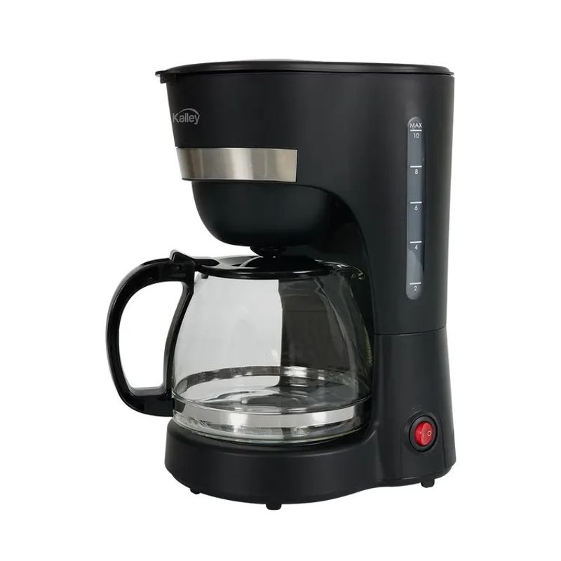 KALLEY - Cafetera Kalley 125l Negra Semi Automática Antigoteo K-cn10
