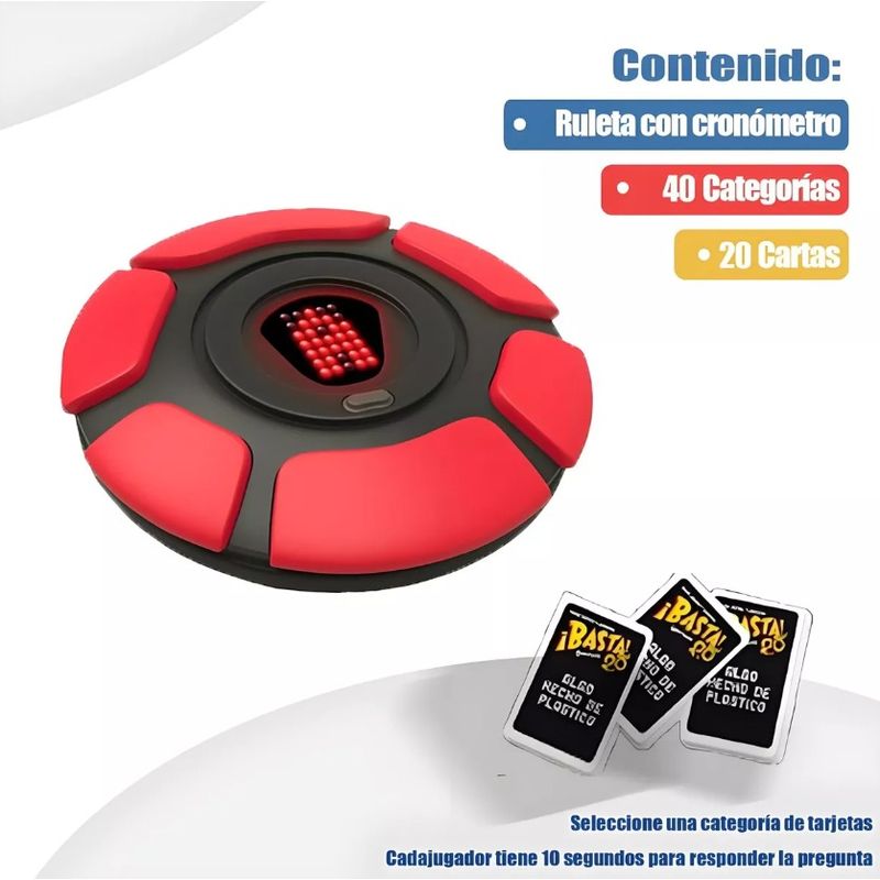 GENERICO - Juego De Mesa Basta Electrónico Tablero Digital