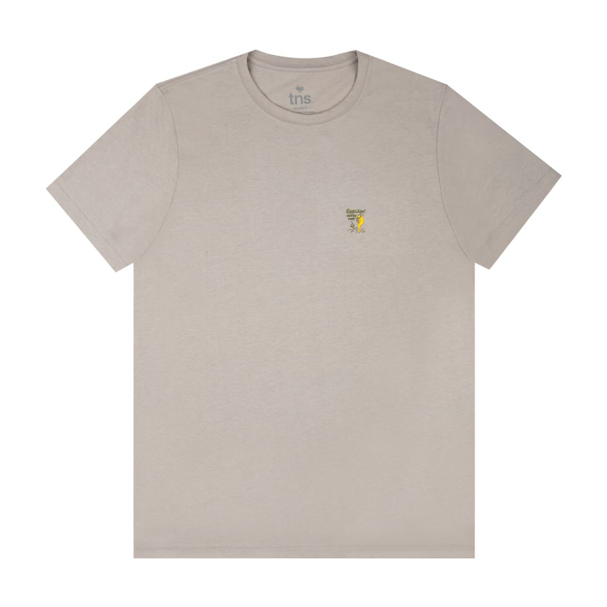 TENNIS - Camiseta gris manga corta para hombre