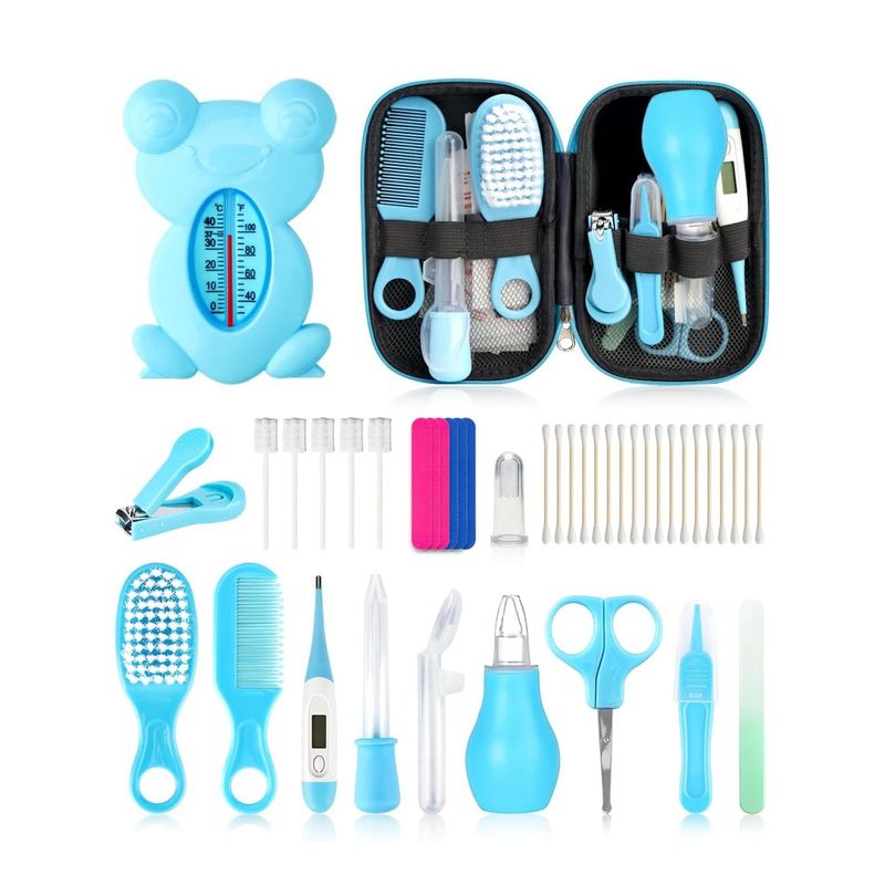 GENERICO - Kit De Aseo Cuidado Para Bebés CELESTE