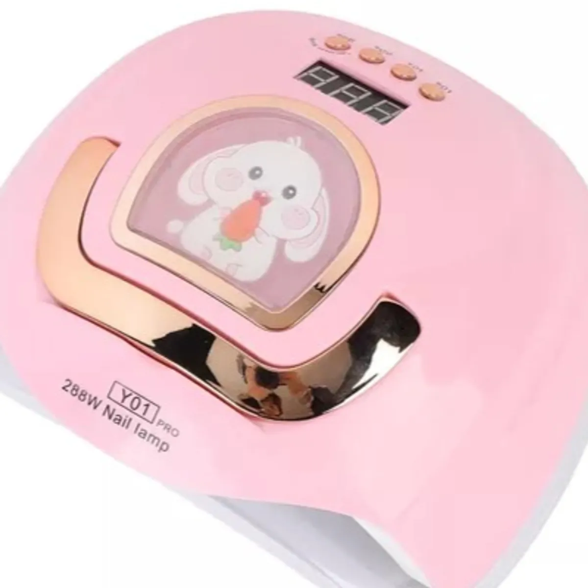 GENERICO - SECADOR UÑAS LAMPARA UV MANICURE PEDICURE 288W ULTRA POTENTE