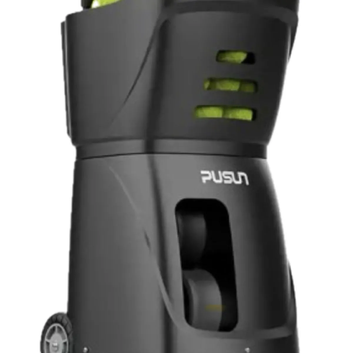 GENERICO - Lanza pelotas PUSUN PT SMART para Tenis y Pádel color negro