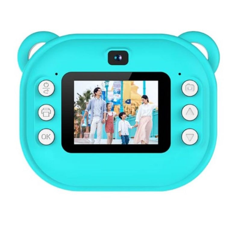 ZHOPI CO - Camara De Impresion Instantanea Niños Doble Camara