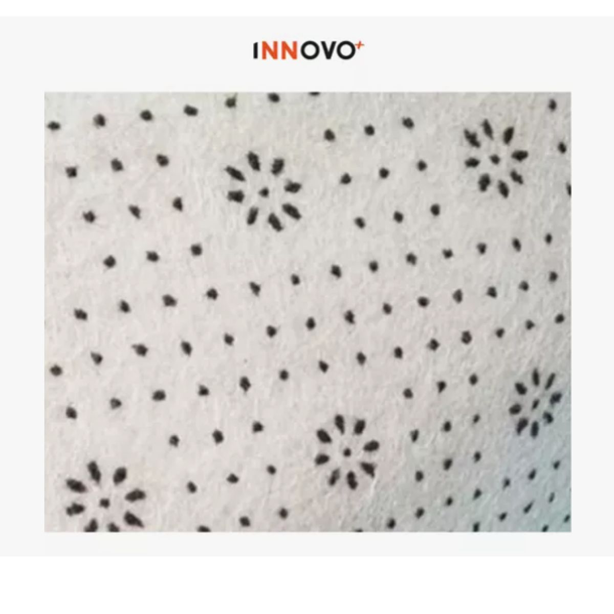 INNOVA - Tapete Antideslizante Peluda 1.5 X 2 Metros Decorativo Negro Bicolor