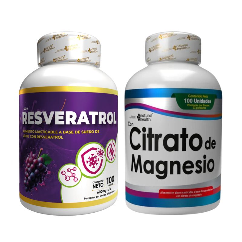 NATURAL MEDICINE - Resveratrol y Citrato de Magnesio