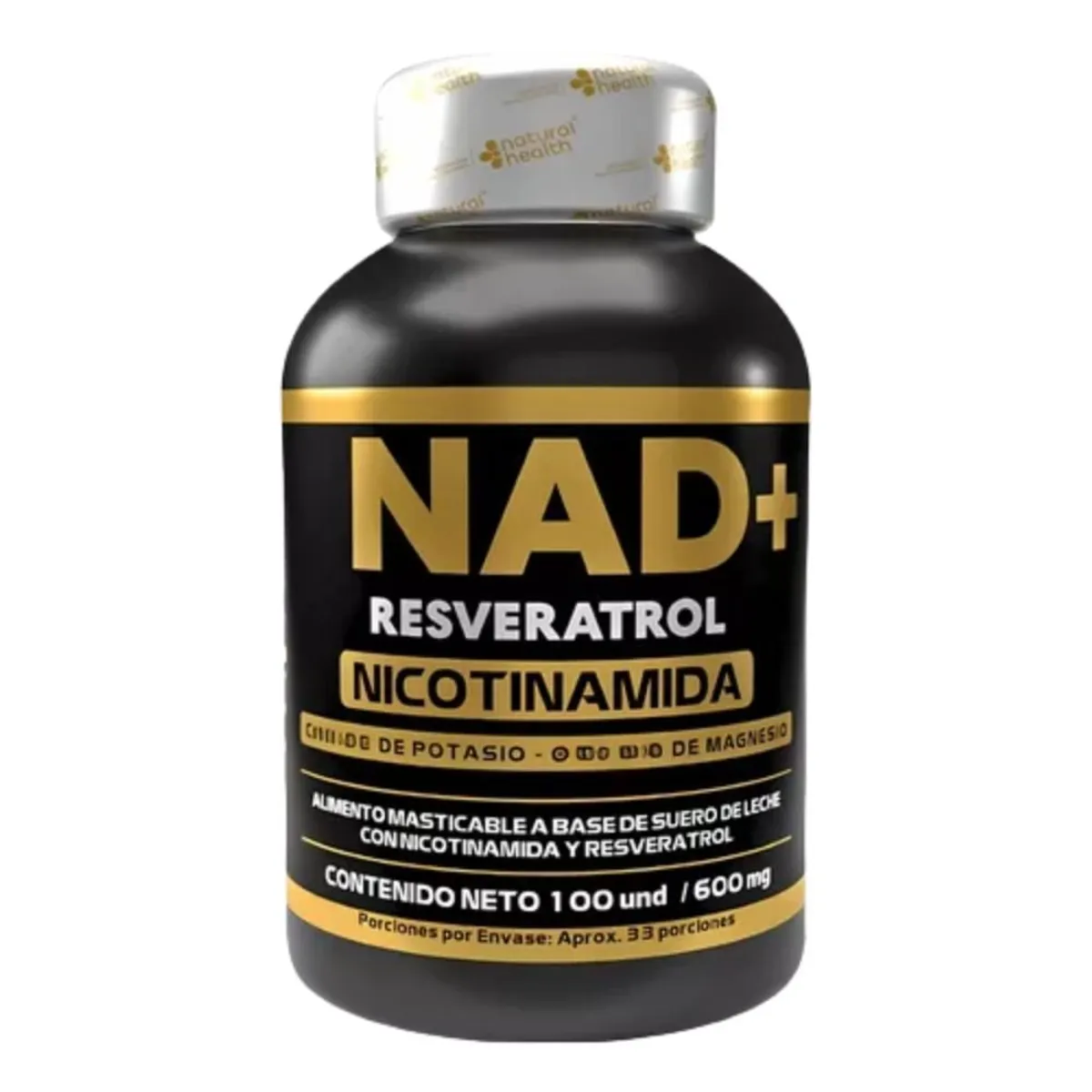 NATURAL MEDICINE - NAD + y Ashwagandha en Capsulas