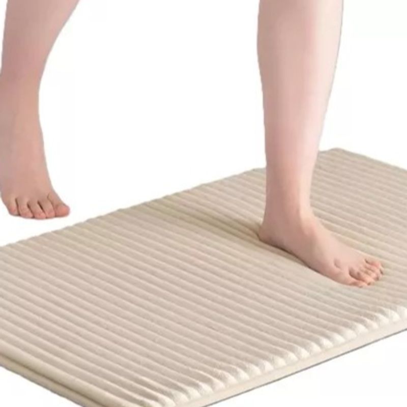 GENERICO - TAPETE BAÑO ALFOMBRA SALIDA BAÑO DUCHA  ABSORBENTE