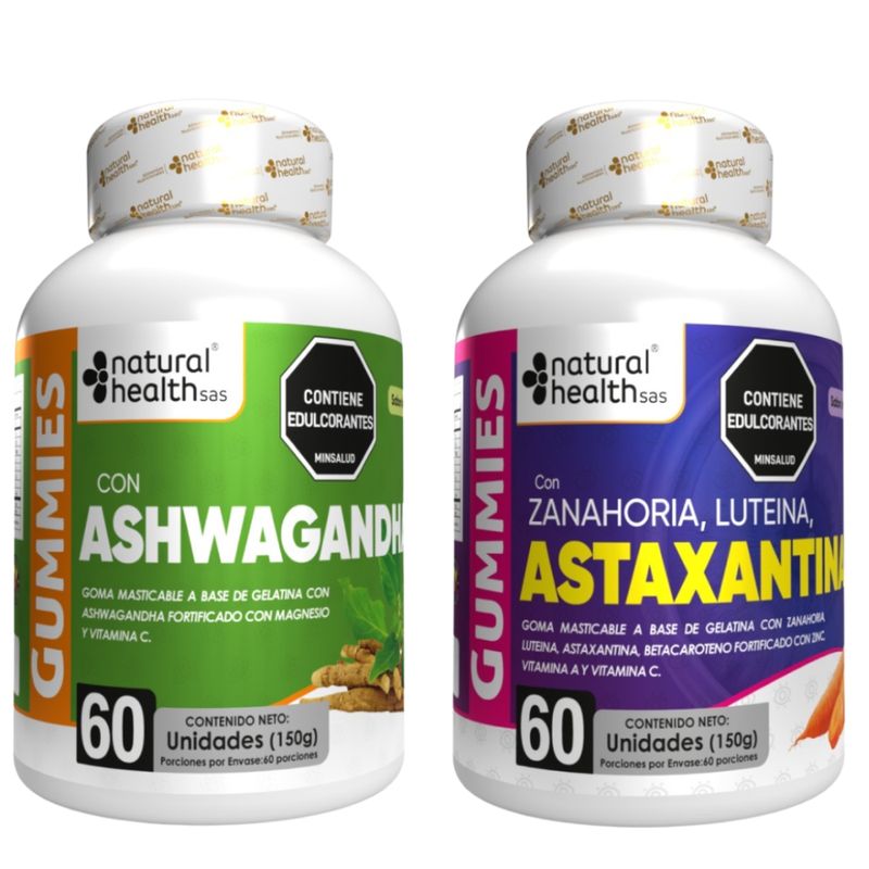 NATURAL MEDICINE - Combo Ashwagandha + Astaxantina