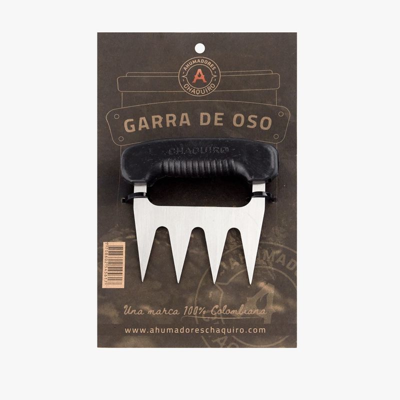 AHUMADORES CHAQUIRO - Accesorio chaquiro para barril ahumador garra de oso