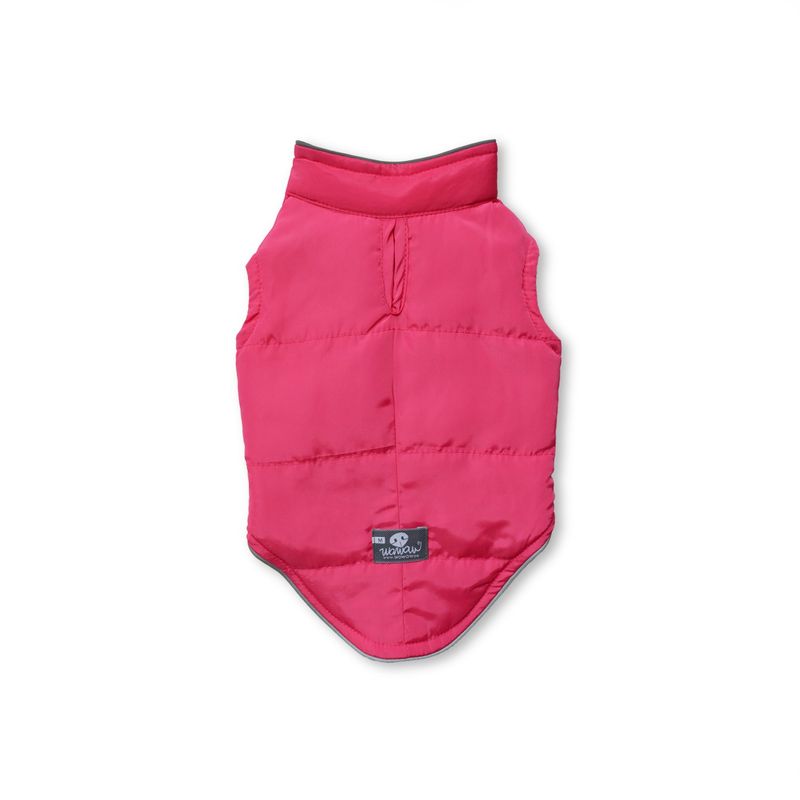 WAWAW - Chaleco para perro talla 2XL lifesavers fucsia embone reflectivo