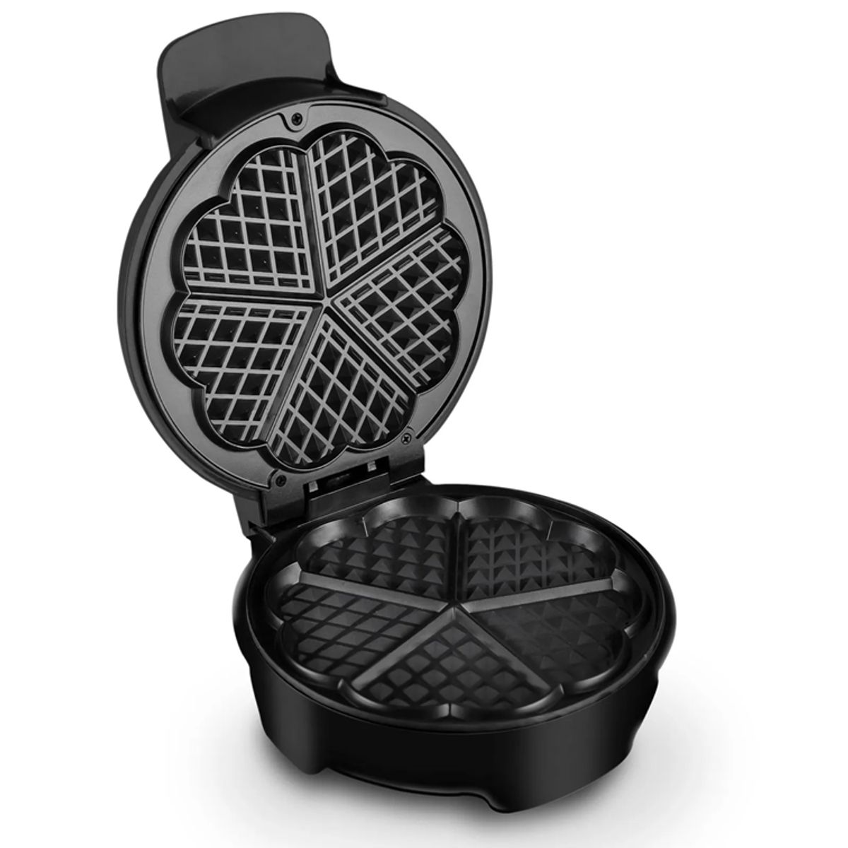 HOME ELEMENTS - Wafflera Negra de Platos Negros Home Elements HEW-906N