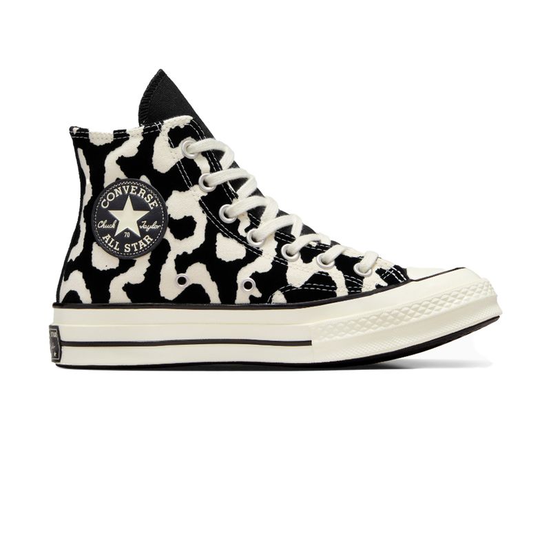 CONVERSE - Tenis Converse Botas Chuck 70 Mujer-Negro/Blanco