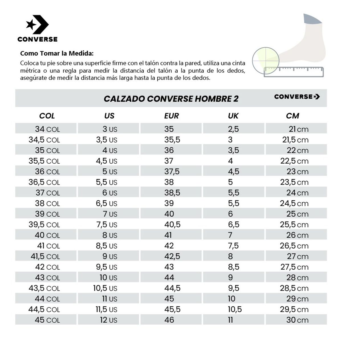 CONVERSE - Tenis Converse Day One Court Hombre-Blanco/Negro