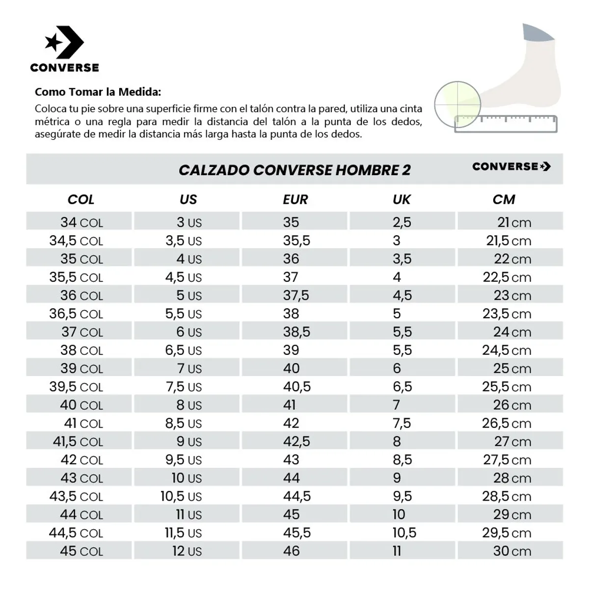CONVERSE - Tenis Converse Day One Court Hombre-Blanco/Negro
