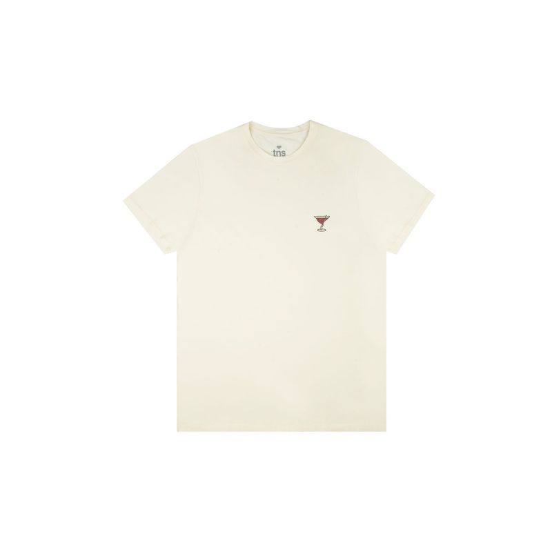 TENNIS - Camiseta crudo manga corta para hombre