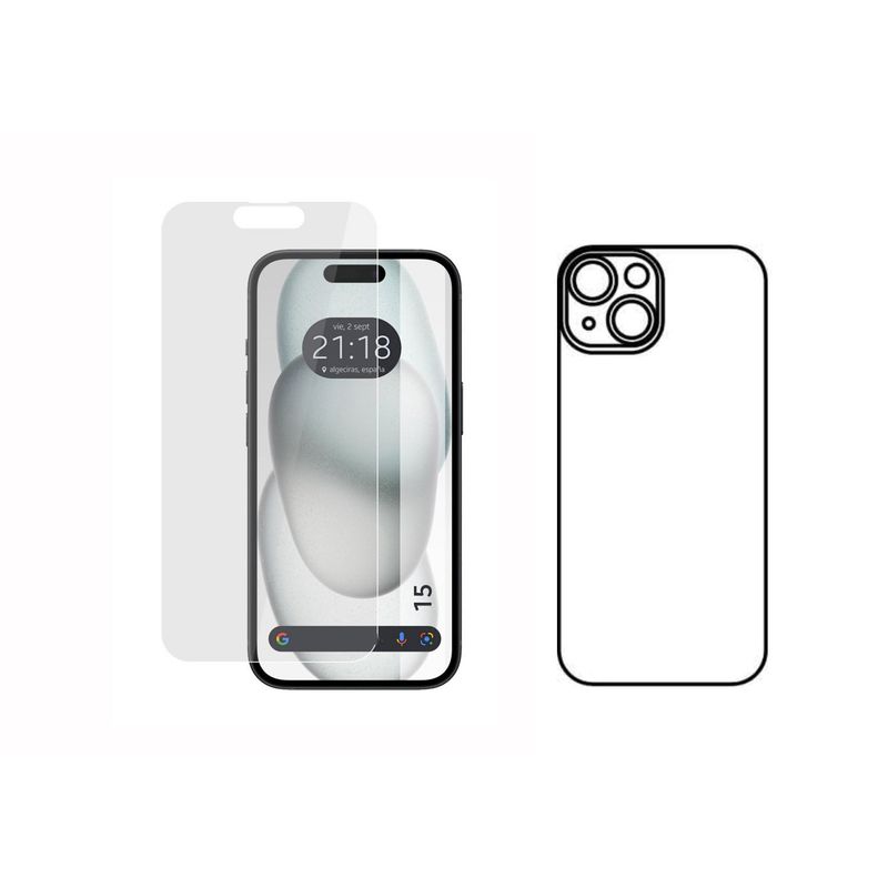 GENERICO - Protector Pantalla Y Trasero Hidrogel Para iPhone 15