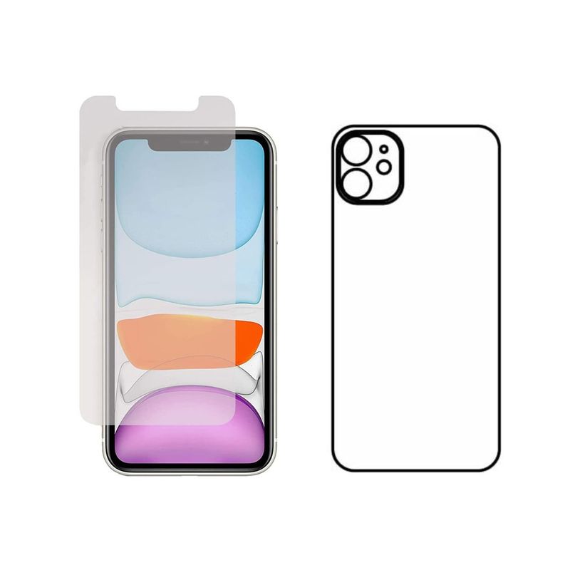 GENERICO - Protector Pantalla Y Trasero Hidrogel Para iPhone 11